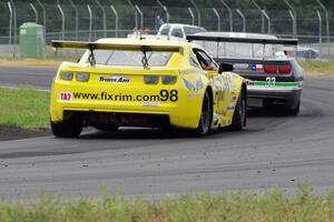 Gregg Rodgers's and Bob Stretch's Chevy Camaros