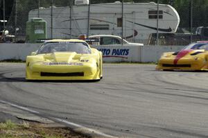 Doug Peterson's and Tony Ave's Chevy Corvettes