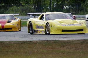 Doug Peterson's and Tony Ave's Chevy Corvettes