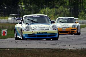 David Seuss's and Tim Gray's Porsches GT3 Cup
