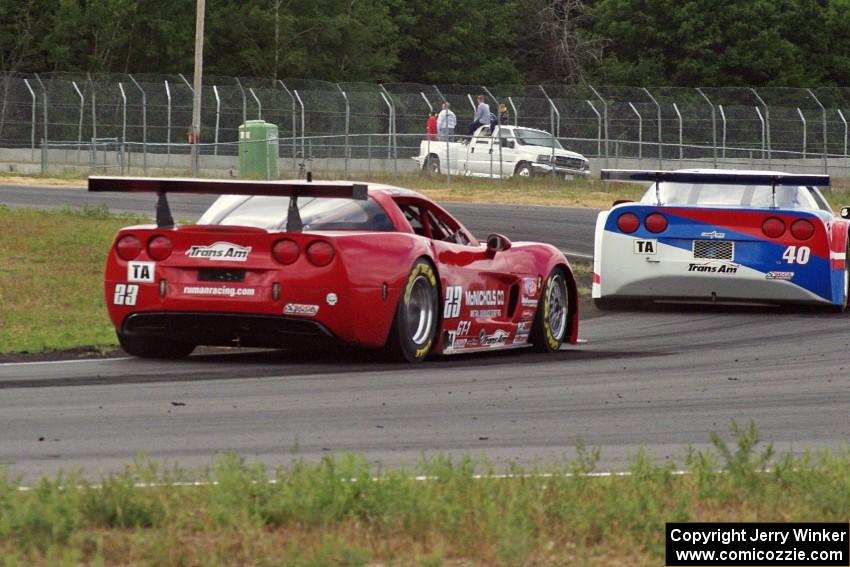 Jed Copham's and Amy Ruman's Chevy Corvettes