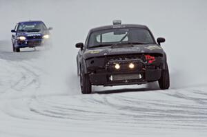 Cody Reinhofer / Chad Reinhofer Audi TT leads the Mark Utecht / Brent Carlson Subaru Impreza 2.5RS