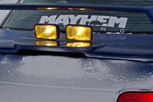 Rear of the Mark Utecht / Brent Carlson Subaru Impreza 2.5RS