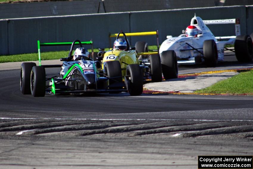 Brian Tomasi's, R.C. Enerson's and Henrik Furuseth's F2000s