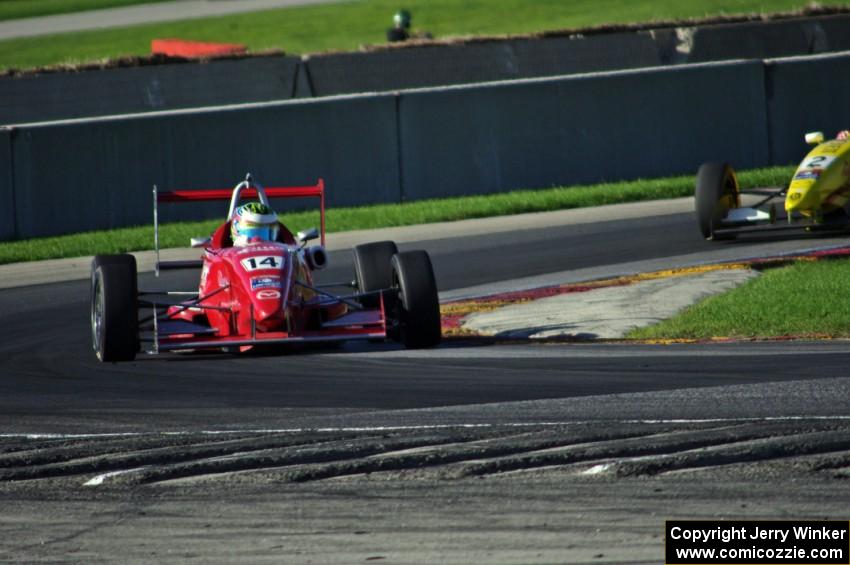 Scott Anderson's and Spencer Pigot's F2000s