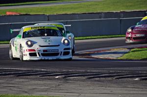 Franck Silah's and William Peluchiwski's Porsche GT3 Cup cars