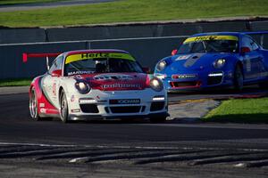 Miles Maroney's and Paul Barnhart, Jr.'s Porsche GT3 Cup cars