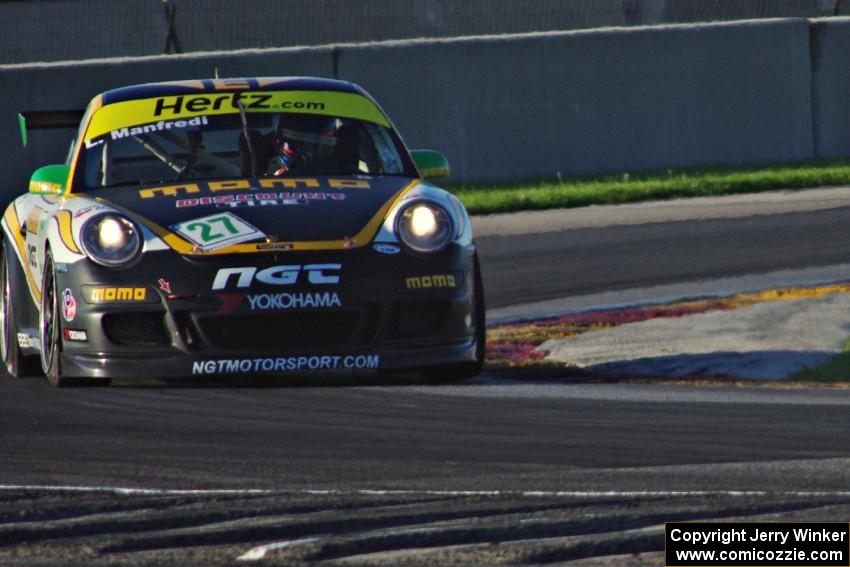 Ludovico Manfredi's Porsche GT3 Cup