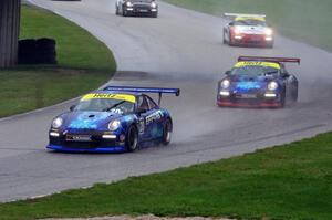 Sloan Urry's and Michael Mills' Porsche GT3 Cup cars