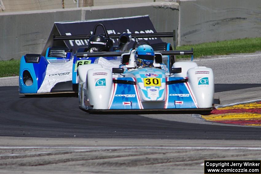 Michel Chlumecky's West WR1000 and Lamont Harris' Panoz Élan DP-02