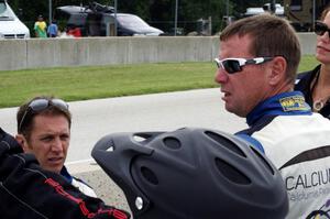 Jim Norman prior to the start of the race.