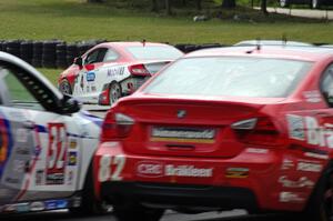 Juan Leroux / Jorge Leroux Honda Civic Si keeps toward the front of the ST battle