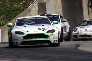 Jade Buford / Scott Maxwell Aston Martin Vantage and Richard Golinello / David Levine Ford Mustang Boss 302R GT