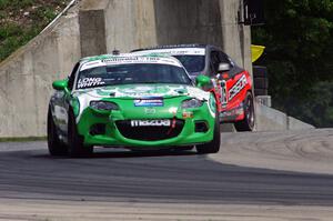 Tom Long / Derek Whitis Mazda MX-5 and Ryan Eversley / Kyle Gimple Honda Civic Si