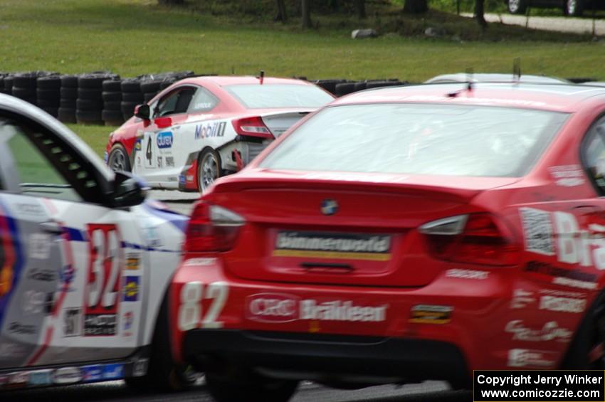 Juan Leroux / Jorge Leroux Honda Civic Si keeps toward the front of the ST battle