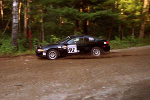 Brian Scott / David Watts Eagle Talon at speed on SS1, Akeley Cutoff.