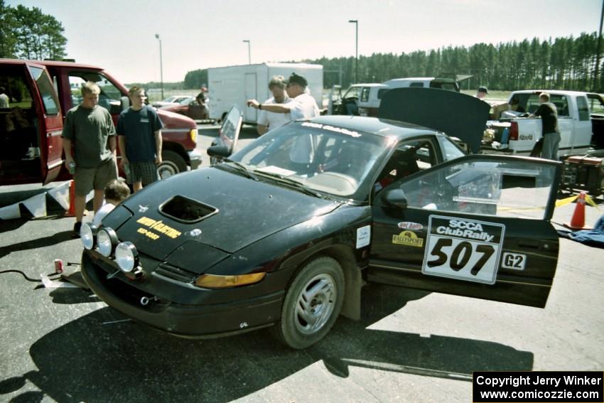 Micah Wiitala / Josh Prusi Saturn SC2 prior to the start.