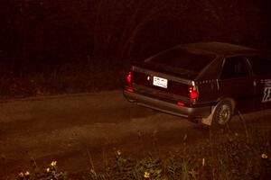 Bob Burtis / Rick Burtis Audi Quattro Coupe at speed through the crossroads on SS6, East Steamboat.