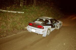 Bryan Pepp / Jerry Stang Eagle Talon at speed on SS8, Kabekona.