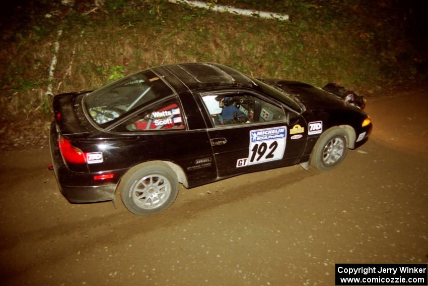 Brian Scott / David Watts Eagle Talon at speed on SS8, Kabekona.