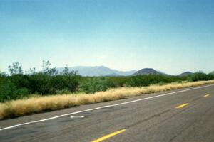 A view on the drive towards Prescott, AZ