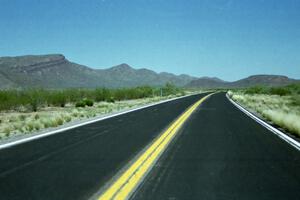 A view on the drive towards Prescott, AZ