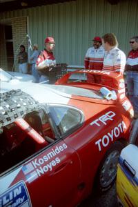 Ralph Kosmides / Joe Noyes Toyota Supra Turbo at parc expose at the fairgrounds.