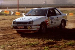 Henry Krolikowski / Cindy Krolikowski Dodge Shadow on SS1, Fairgrounds.