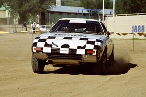 Cable Rhodes / Tyler Rhodes Mazda RX-7 on SS1, Fairgrounds.