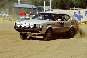 Peter Workum / Lon Peterson Plymouth Fire Arrow on SS1, Fairgrounds.