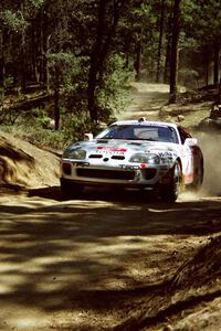 Ralph Kosmides / Joe Noyes Toyota Supra Turbo on SS5, Mingus Mountain II.