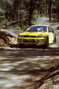 Paul Eklund / Dave Jameson Subaru Impreza on SS5, Mingus Mountain II.