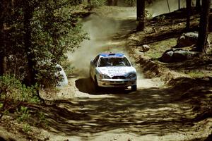 Noel Lawler / Charles Bradley Hyundai Tiburon on SS5, Mingus Mountain II.