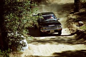 Chad Dykes / Deborah Fuller Toyota Pickup on SS5, Mingus Mountain II.