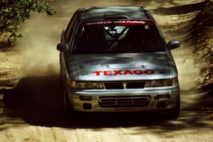 Tony Chavez / Ken Cassidy Mitsubishi Galant VR-4 on SS5, Mingus Mountain II.