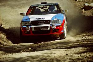 George Plsek / Renn Phillips Audi S2 Quattro on SS5, Mingus Mountain II.