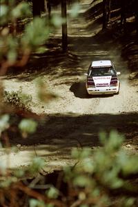 Gail Truess / Pattie Hughes Mazda 323GTX on SS5, Mingus Mountain II.