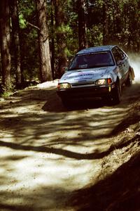 Mark Tabor / John Dillon Mazda 323GTX on SS5, Mingus Mountain II.