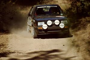 Paula Gibeault / Steve Mendez VW Jetta on SS5, Mingus Mountain II.