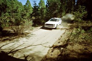 Ron Wood / Kelly Walsh Audi Quattro Coupe on SS5, Mingus Mountain II.