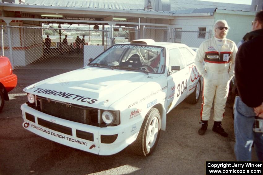 Ron Wood / Kelly Walsh Audi Quattro	at parc expose at the fairgrounds.