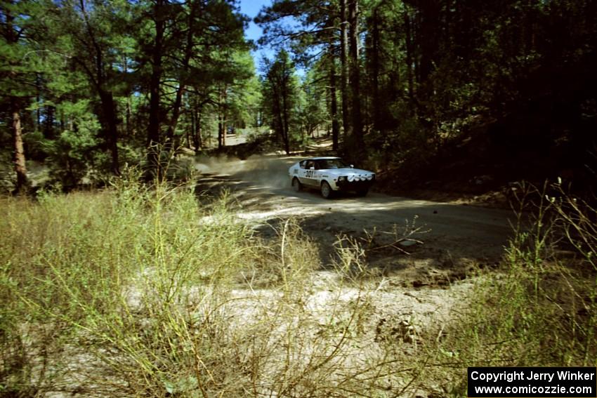 Peter Workum / Lon Peterson Plymouth Fire Arrow on SS5, Mingus Mountain II.