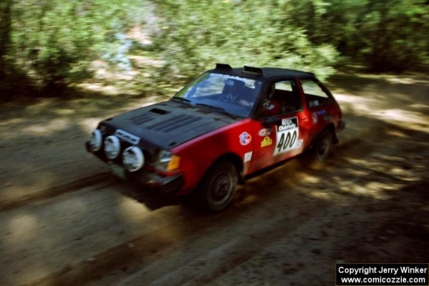 Mick Kilpatrick / Jim Gillaspy Dodge Colt on SS5, Mingus Mountain II.