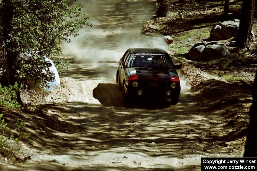 Lauchlin O'Sullivan / Farina O'Sullivan Audi 4000 Quattro on SS5, Mingus Mountain II.