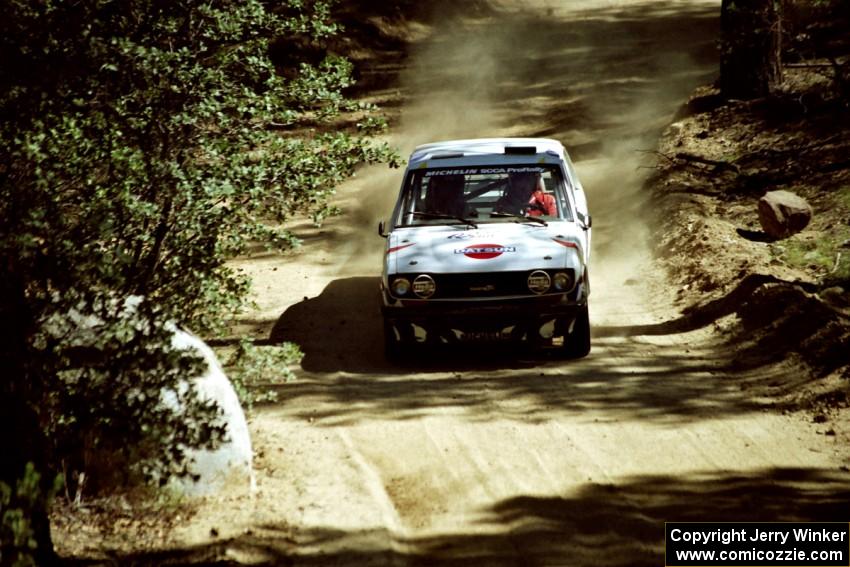 Mike Whitman / Flynn Baglin Datsun 510 on SS5, Mingus Mountain II.