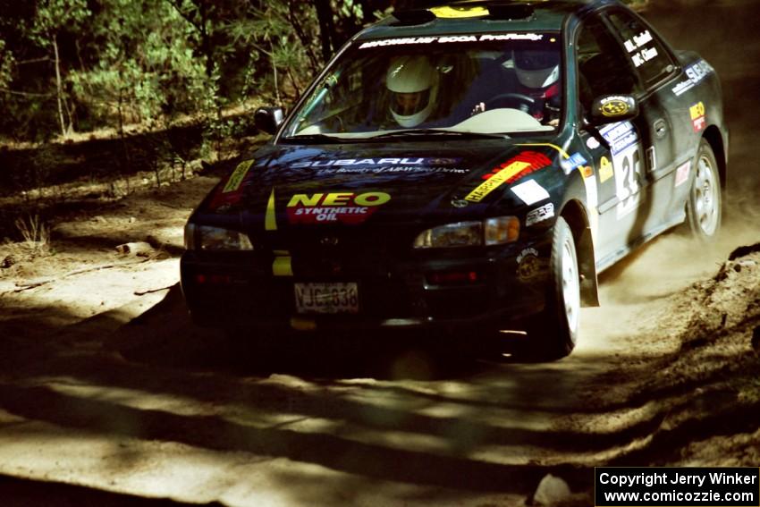 Lee Shadbolt / Claire Chizma Subaru Impreza on SS5, Mingus Mountain II.