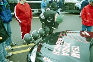 Bryan Hourt / Pete Cardimen Honda Civic at parc expose in Houghton.