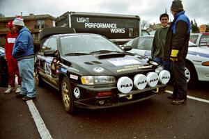 Pat Richard / Claire Chizma Subaru Impreza 2.5RS at parc expose in Houghton.