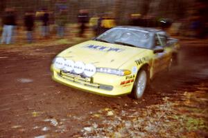 Steve Gingras / Bill Westrick Eagle Talon at the second to last corner of SS1, Beacon Hill.