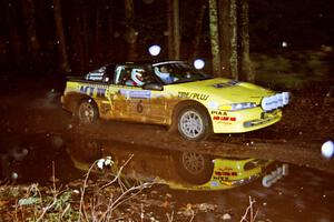 Steve Gingras / Bill Westrick Eagle Talon at speed on SS2, Bob Lake I.